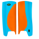 OBO Robo HI REBOUND LegGuards orange/peronblue Wing