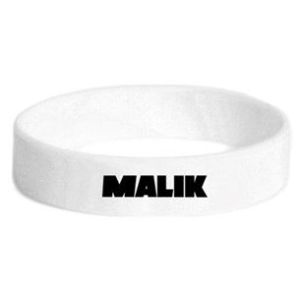 MALIK Wristband white (set of 20)